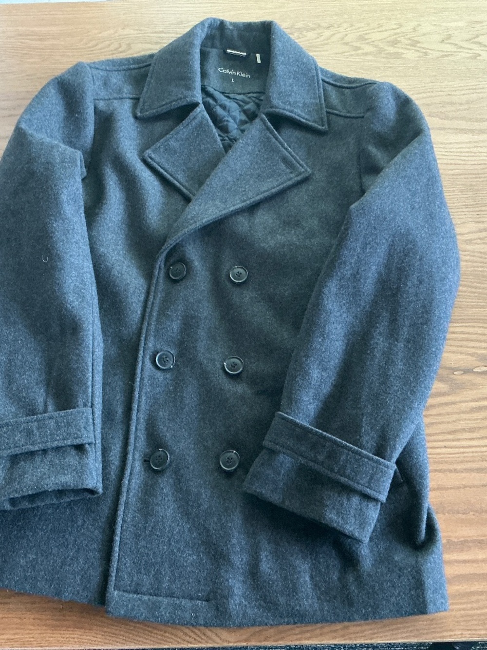 Mens Gray Winter Coat